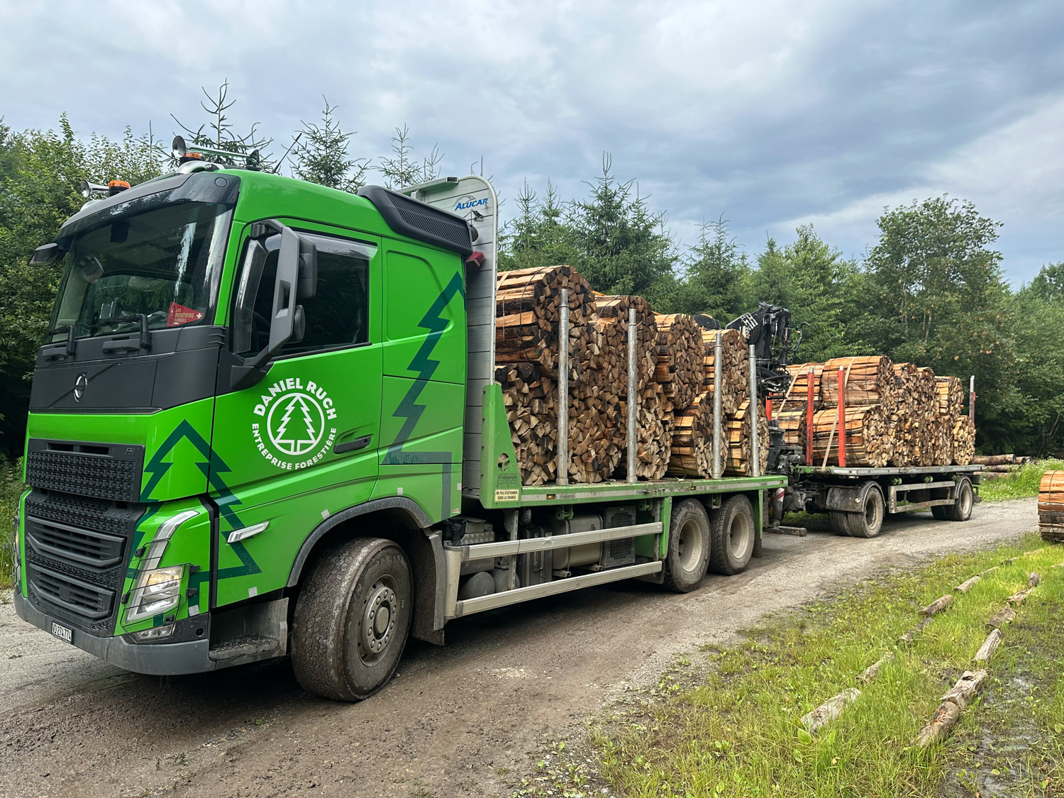Entreprise forestiere Daniel Ruch transports bois 2