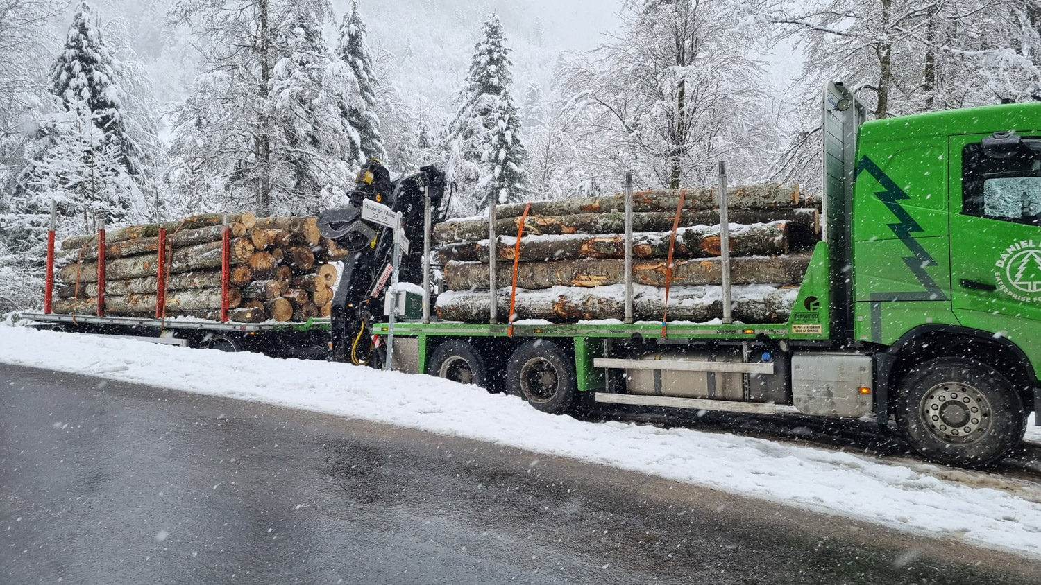 Entreprise forestiere Daniel Ruch transports bois 4