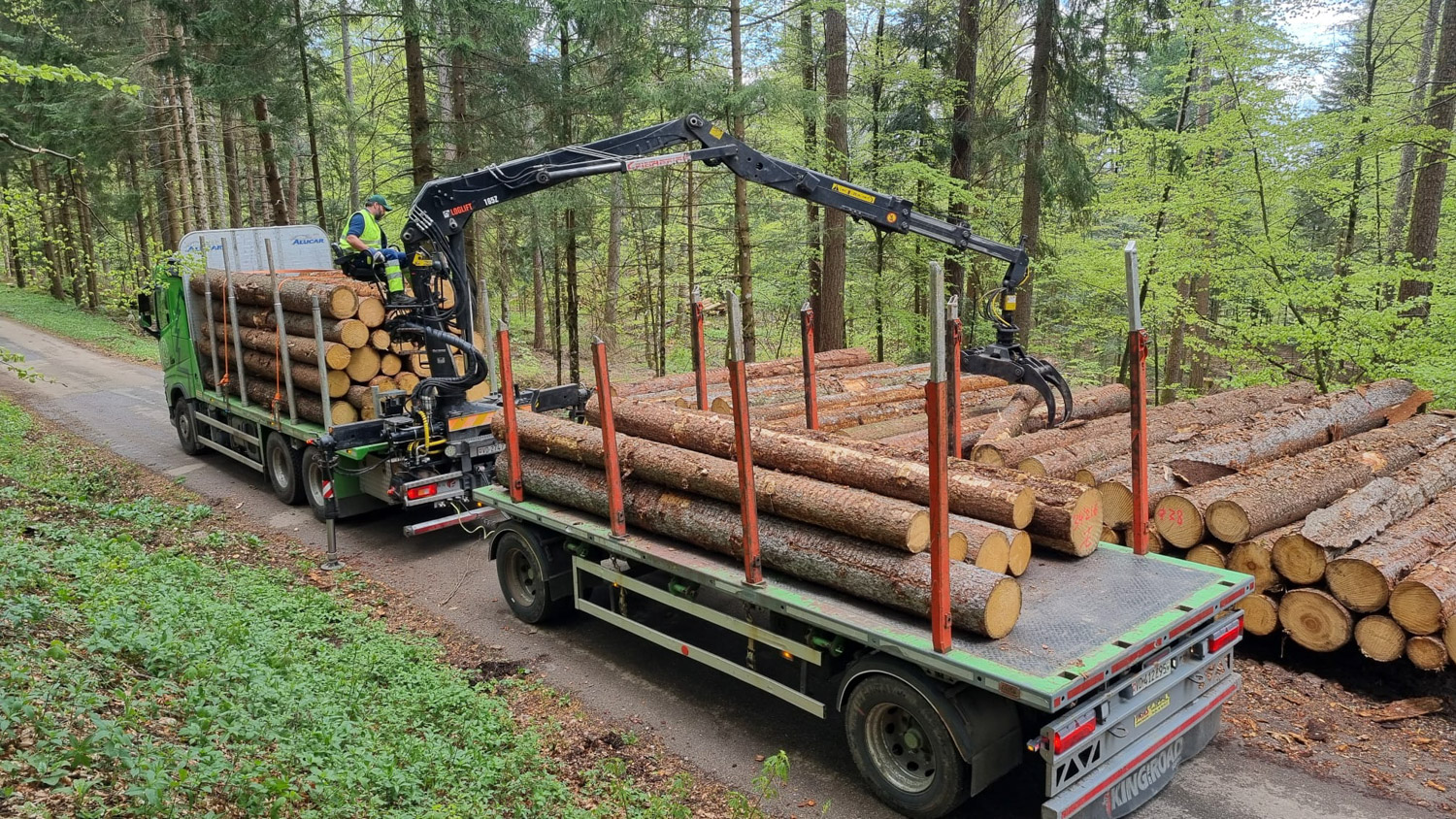 Entreprise forestiere Daniel Ruch transports bois 6
